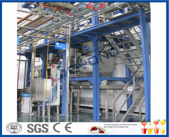 Beverage Manufacturing Process Juice Processing Equipment Full Automatic 4000LPH