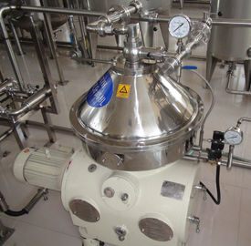SUS304 / 316L Material Dairy Processing Plant Milk Cream Separator Machine