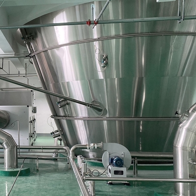 SUS 304 / SUS316 Melkpoederverwerkingsfabriek PLC-besturing