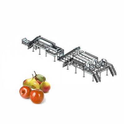 Opheffend Apple die Fruitverwerkingsmateriaal om Te classificeren sorteren