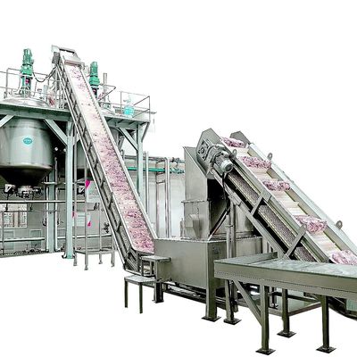 Ce Verklaarde van de het Vleesverwerking van de Soepproductie van de Machinefull auto het Vlees Diepe Verwerking